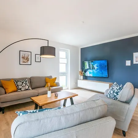 公寓 Strandvilla Meeresblick 04 *