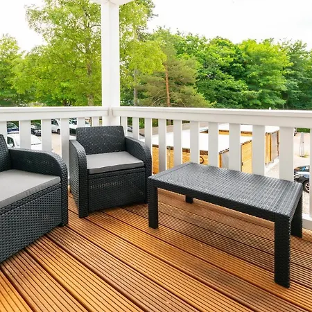 公寓 Strandvilla Meeresblick 04 *